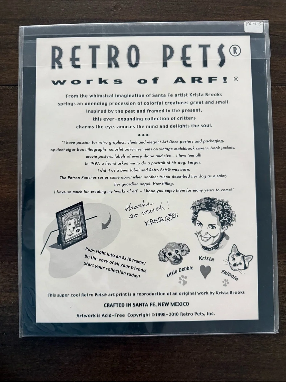 Retro Pets Art Print - The Mischievous Jack Prankster's Pub Dog